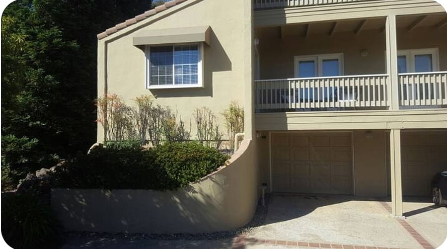 Balcony outside your suite provides an outdoor area. Great place for coffee!extra 
