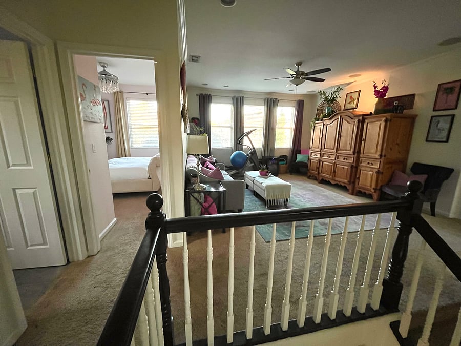 Bedroom/Bathroon/Upstairs loft combo area