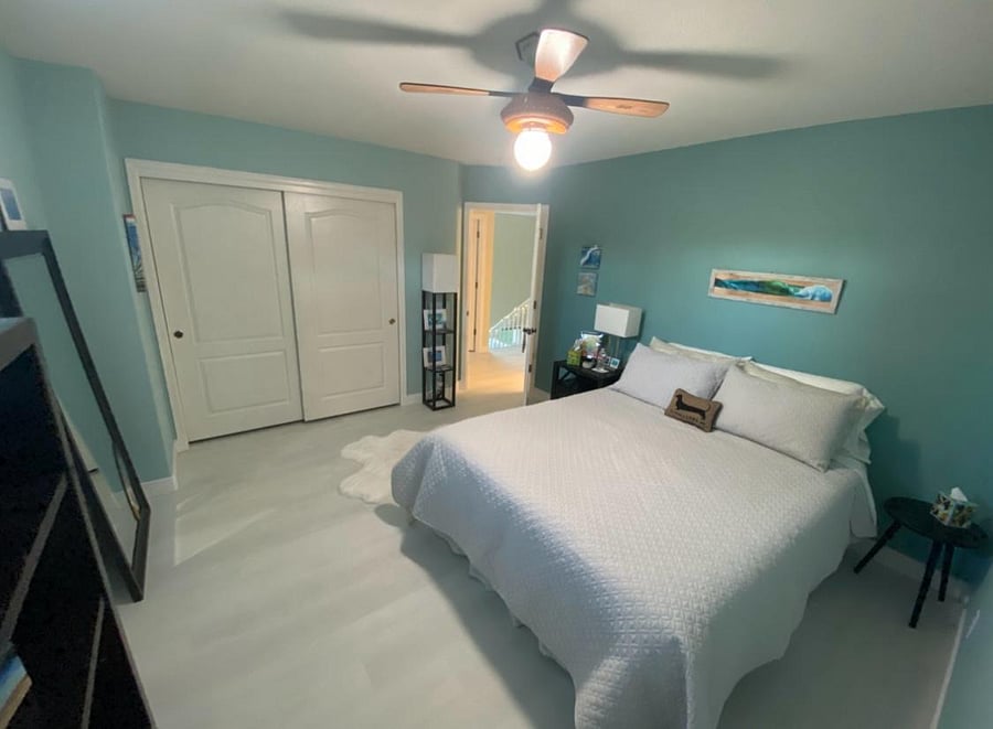Upstairs second bedroom