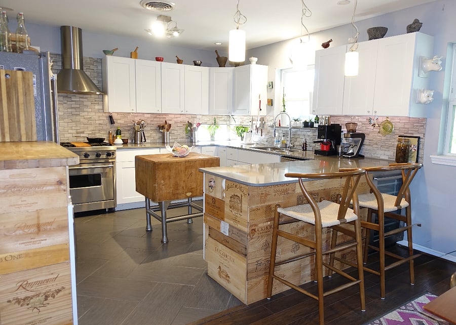 Real Chef's kitchen, I know, because I am!