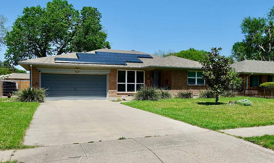 Solar back-up, EV charger available.