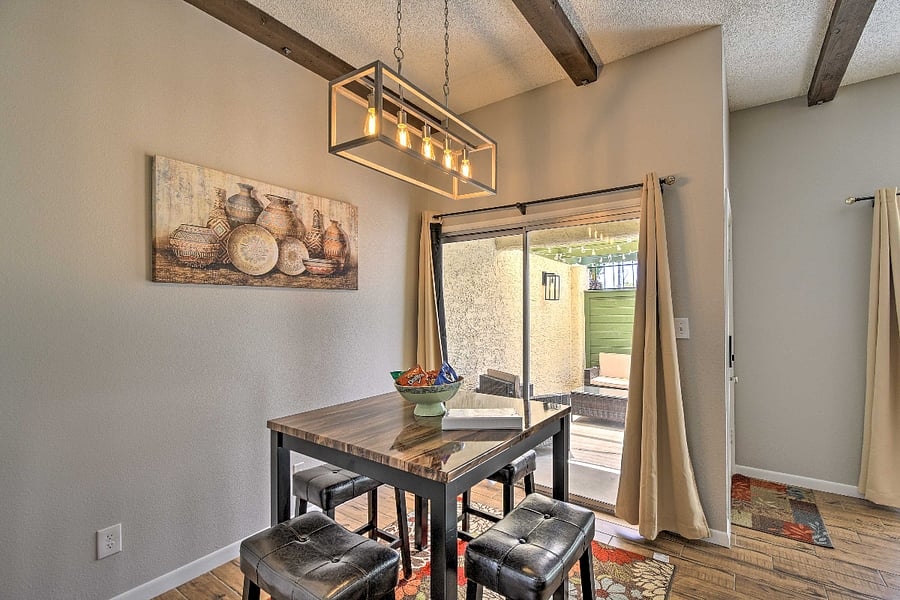 Dining room area