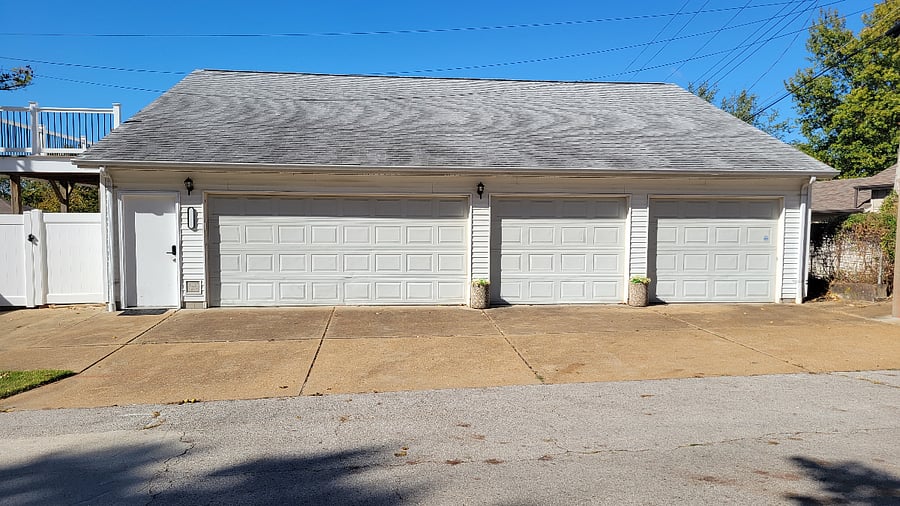 The double garage on the far left is reserved exclusively for your stay. Other garage areas are used for owner storage and are only accessed with advance notice.
