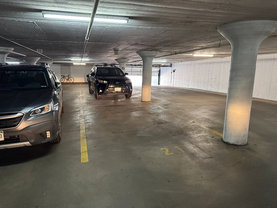 Covered Garage Parking Spot