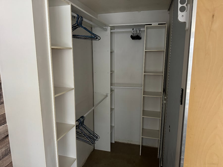 Spacious Walk-in Closet in Master Bedroom