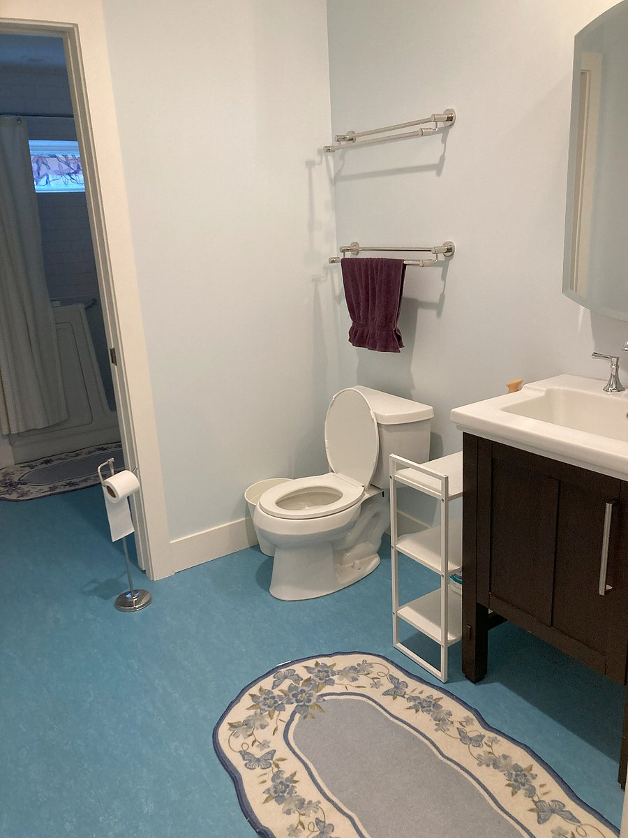 Bathroom--sink and toilet