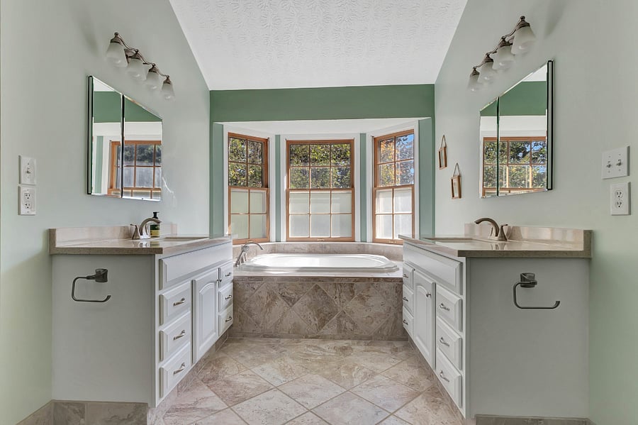 Primary Bathroom with soaking tub