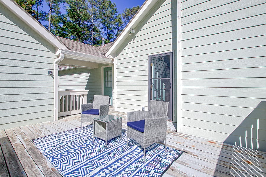 backyard deck