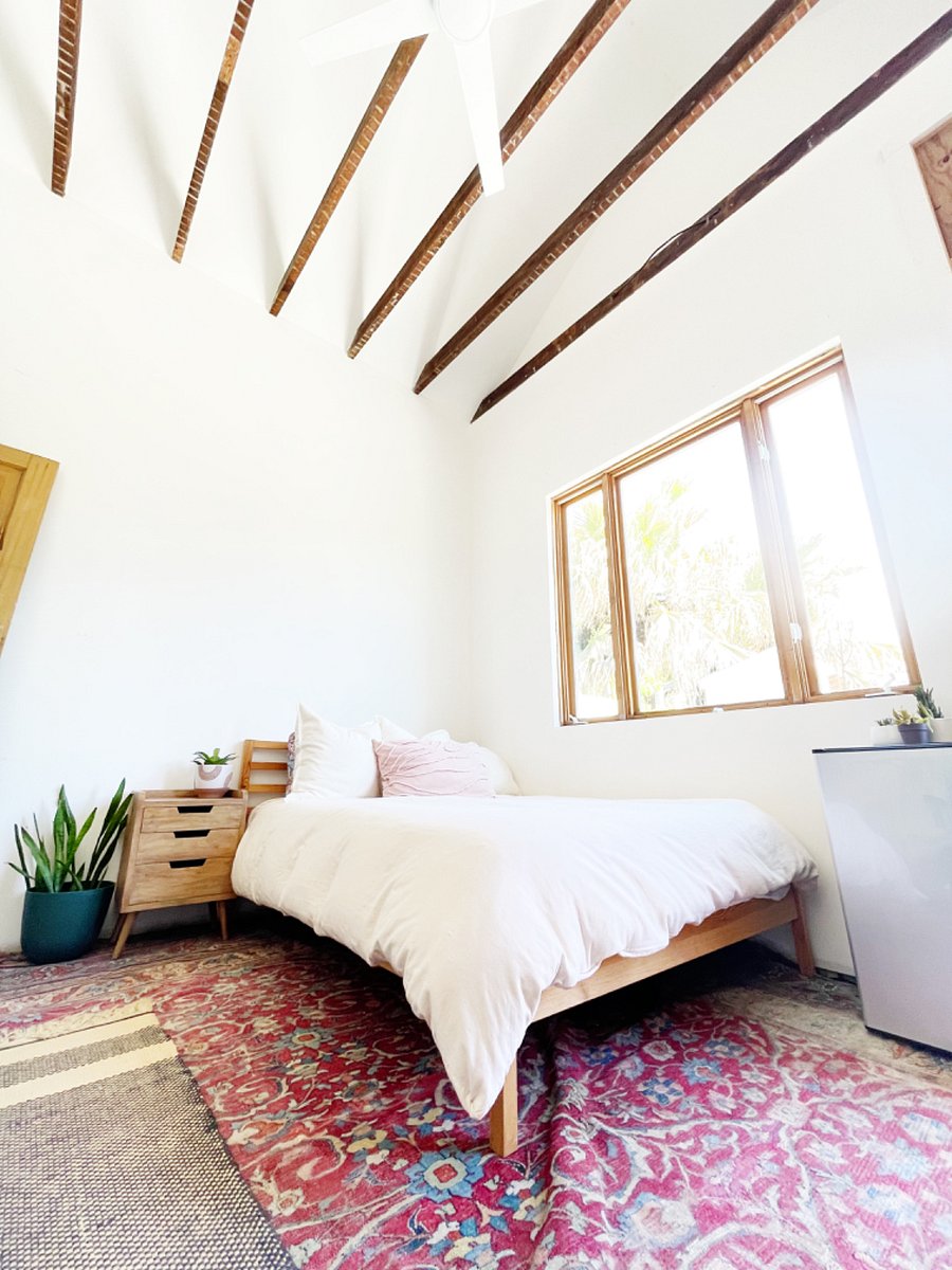 Third Bedroom is window filled with lovely views outside.