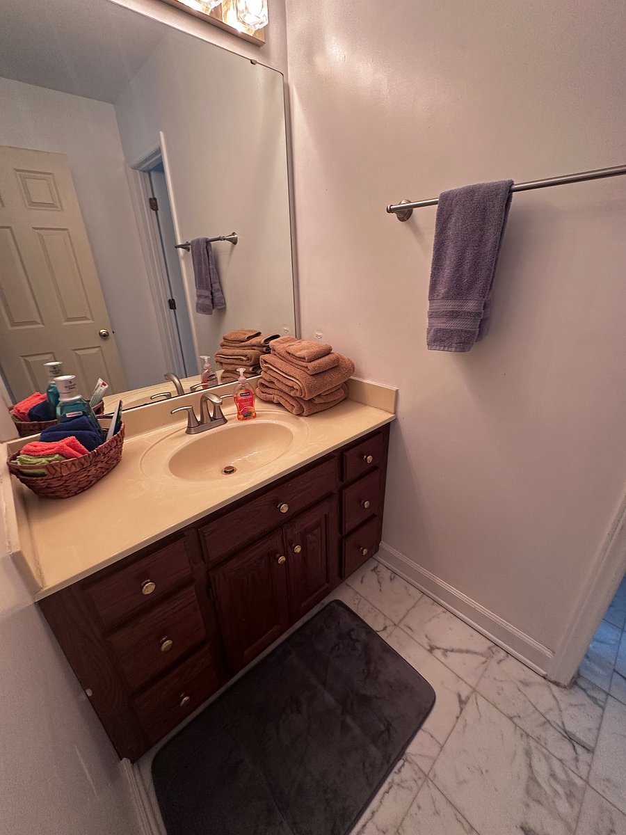 Rental guest bathroom 