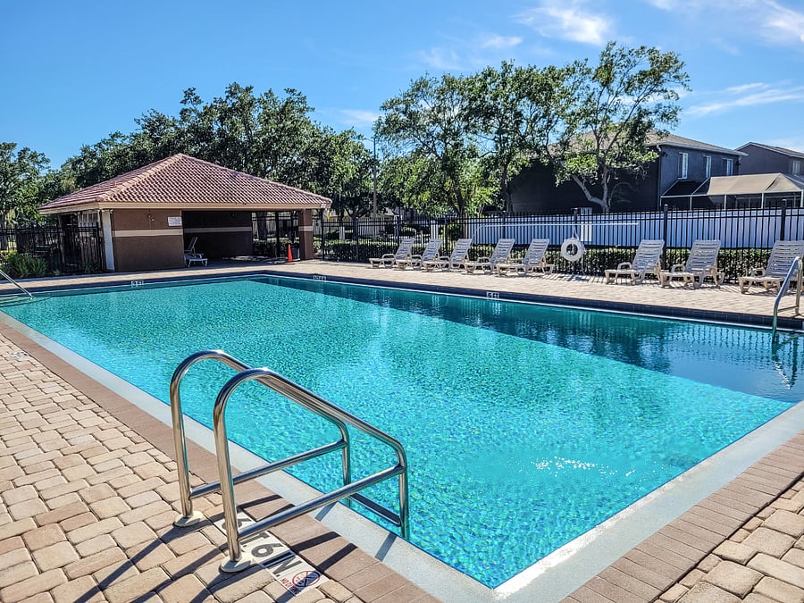 Community Pool 300 Steps Away