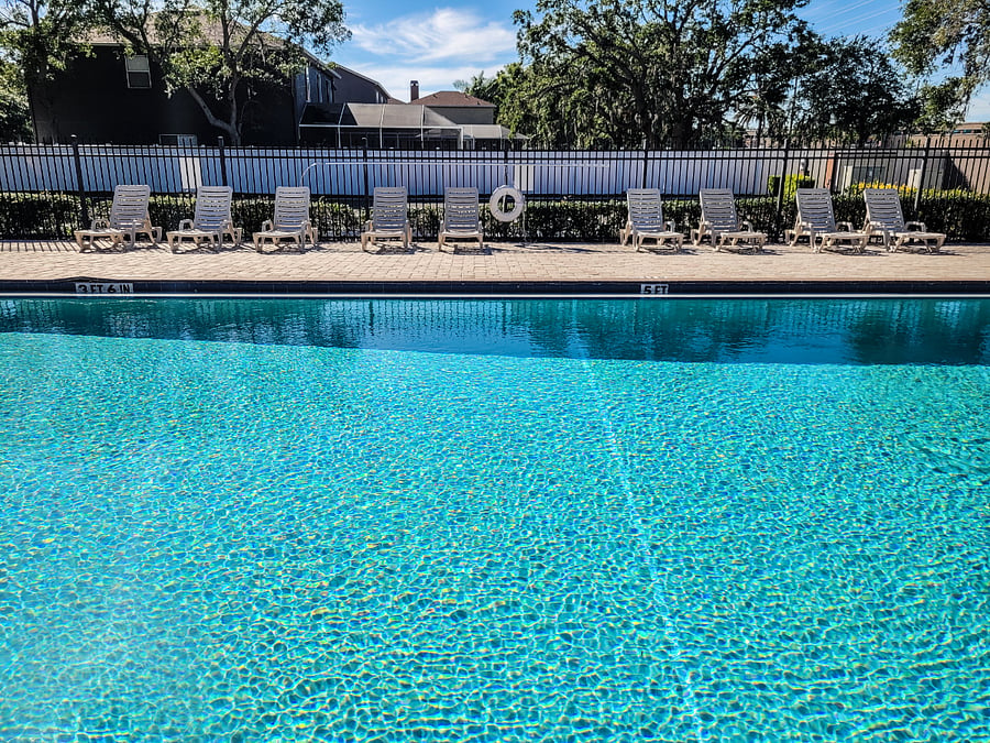 Community Pool 300 Steps Away