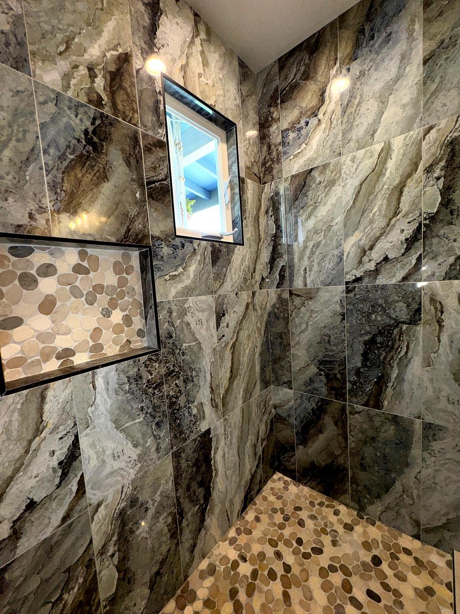 Italian Tile Shower