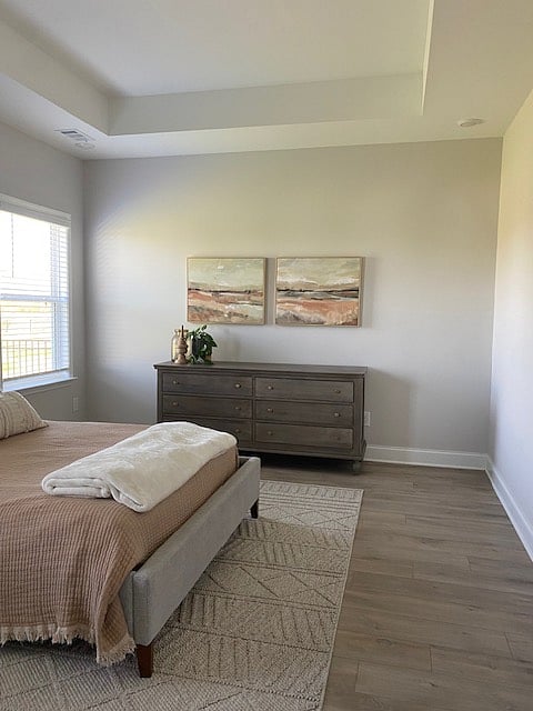 Primary bedroom on main floor.
