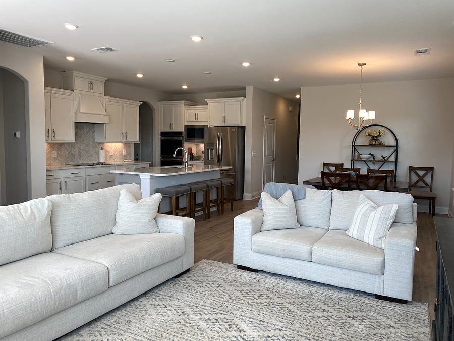 Open living on main