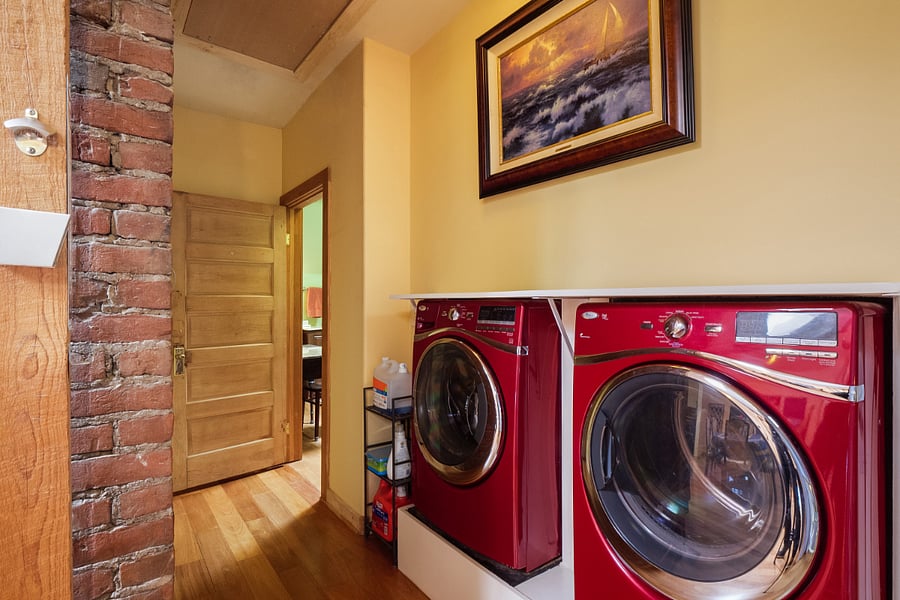 Hallway with Laundry