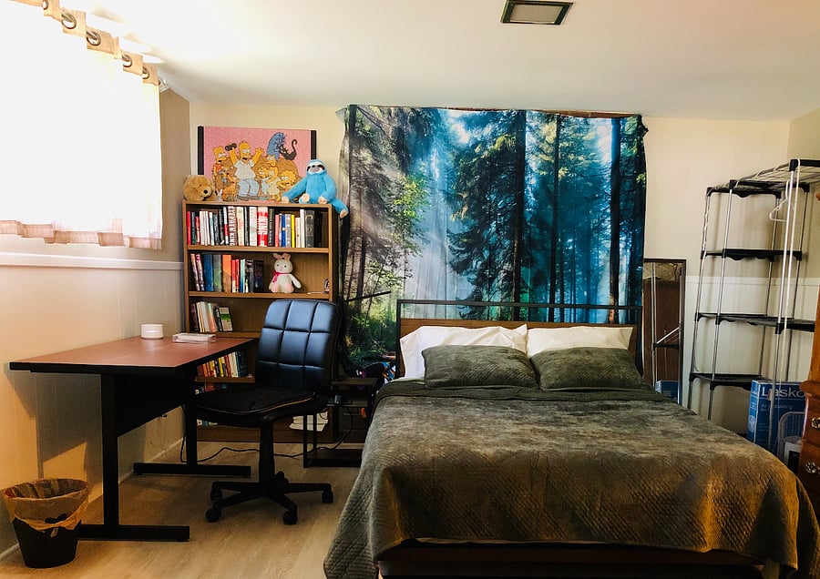 Sleeping area