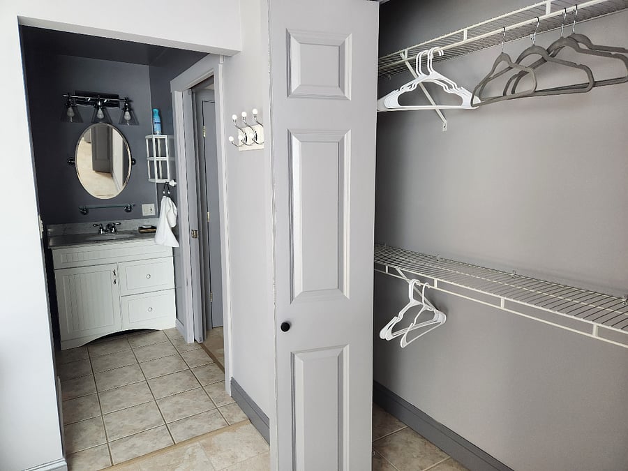 Large bedroom closet.
