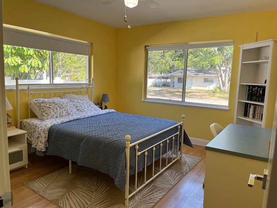Yellow Pelican Bedroom
Desk and Bookshelf