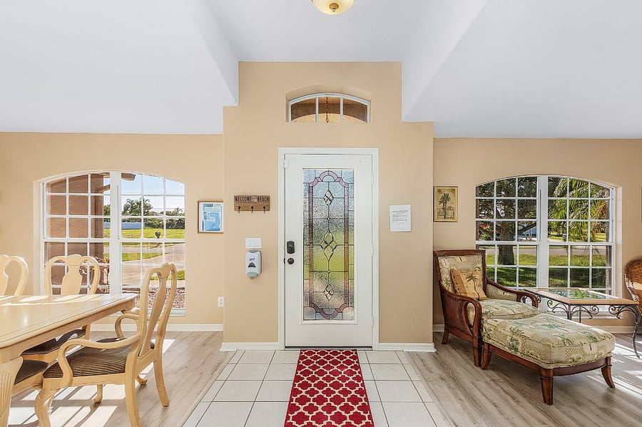 Front entryway