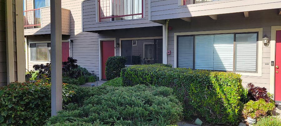 View of Front of Condo