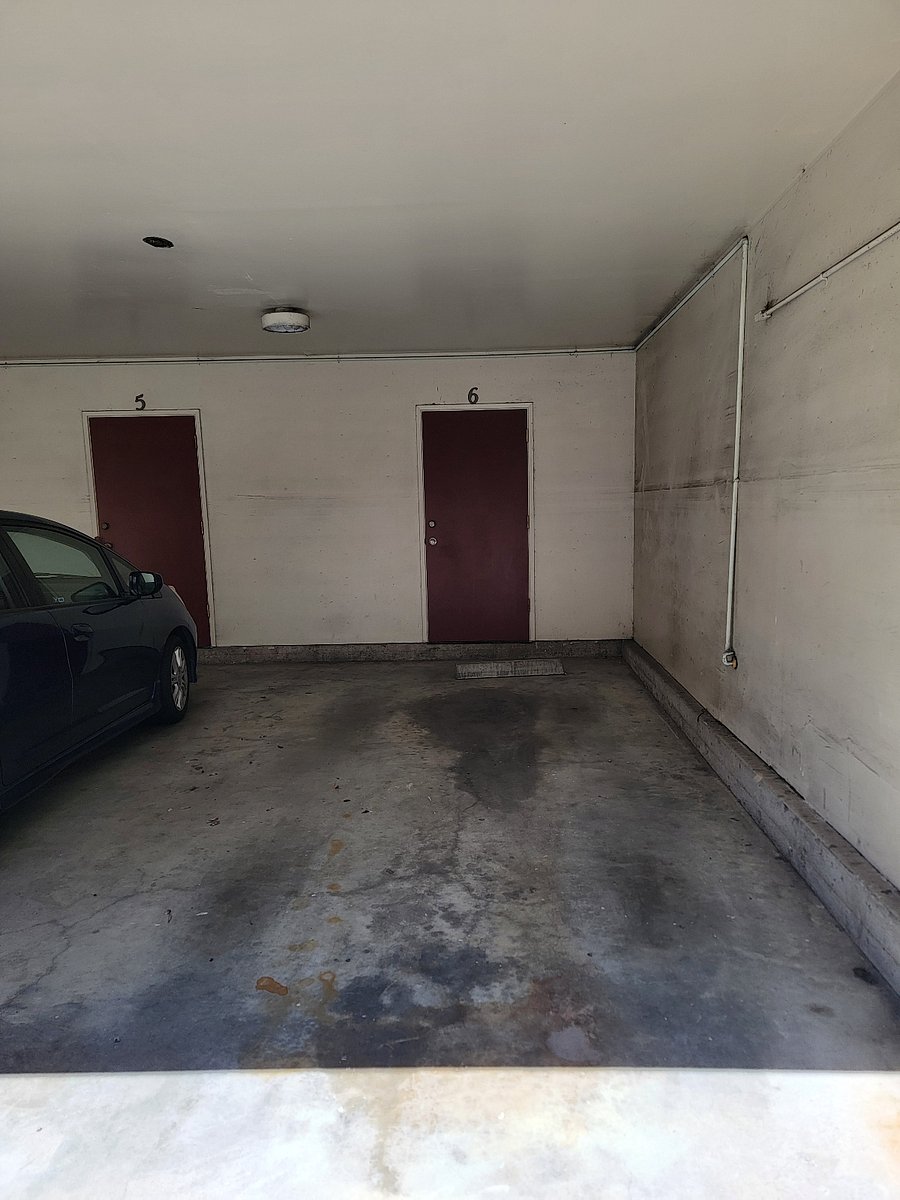 covered parking spot