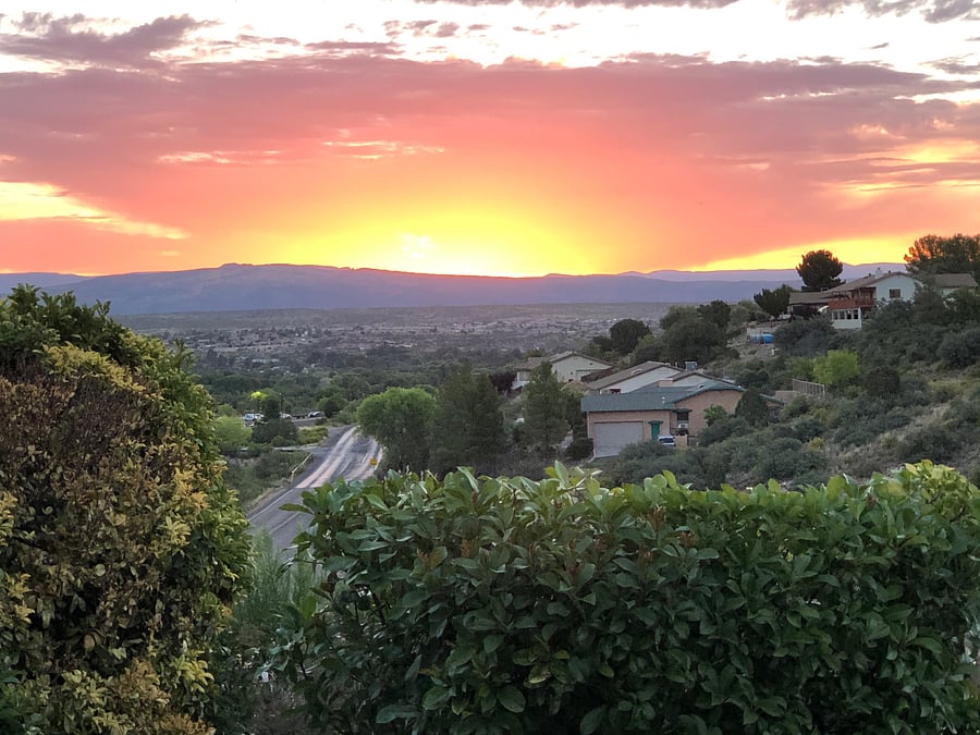One of many beautiful sunrises.