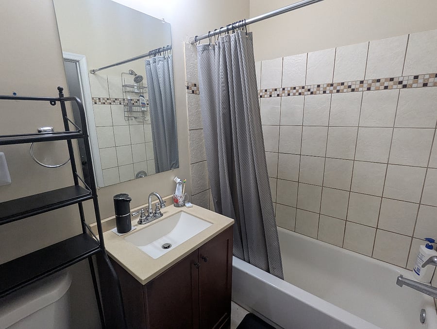 Your shared full bath