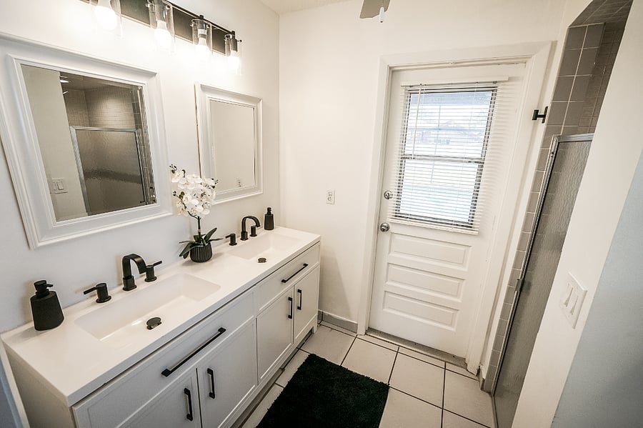 Master bathroom