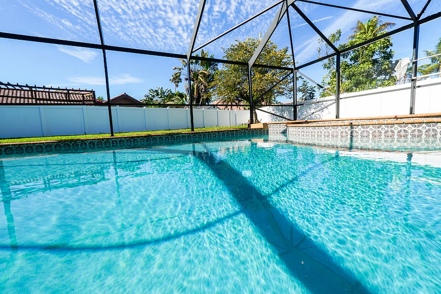 Enclosed pool