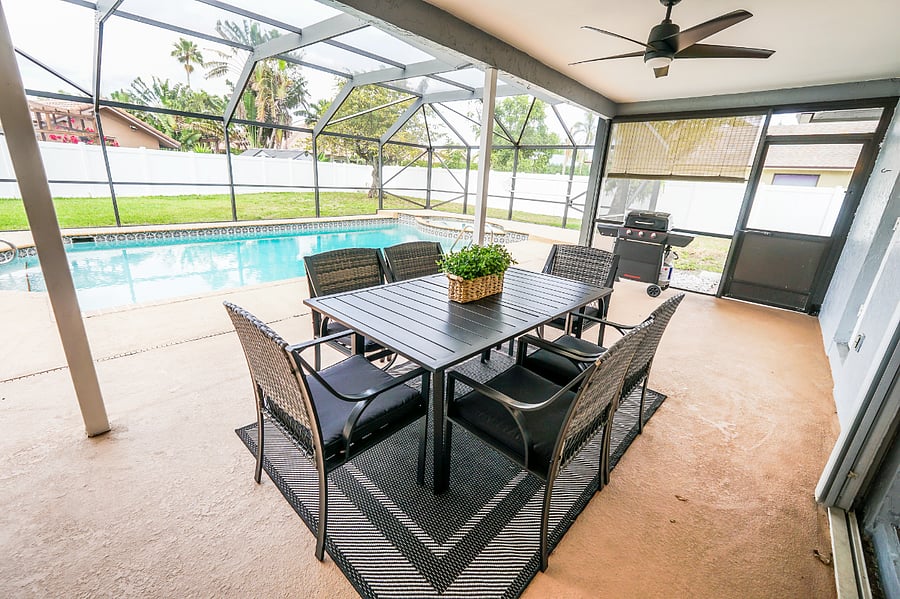 Outdoor seating