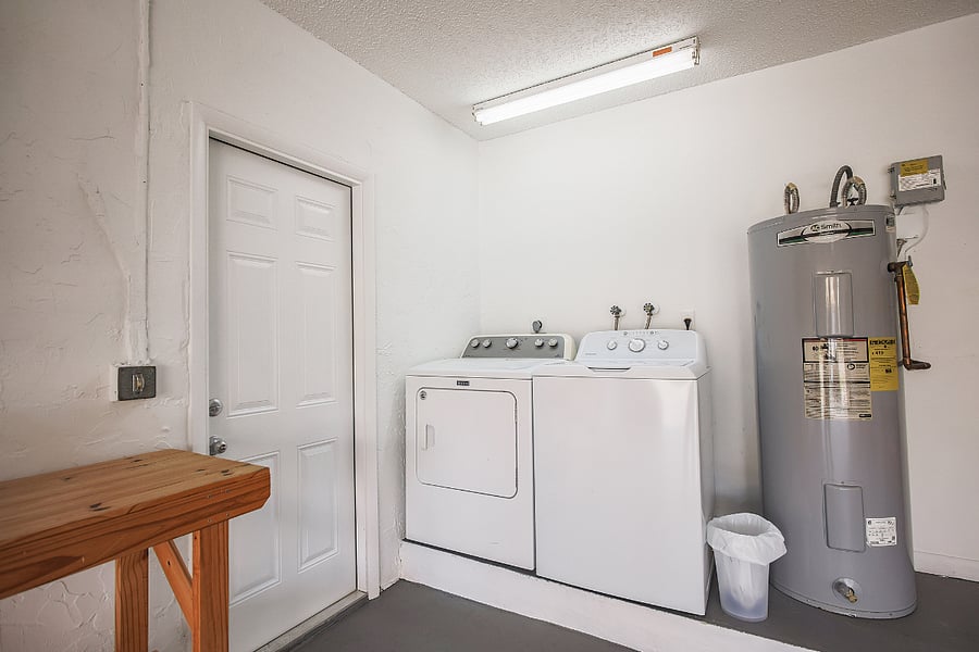 Washer and dryer