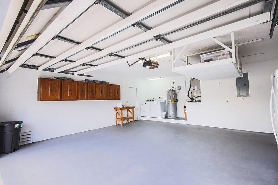 Two car garage