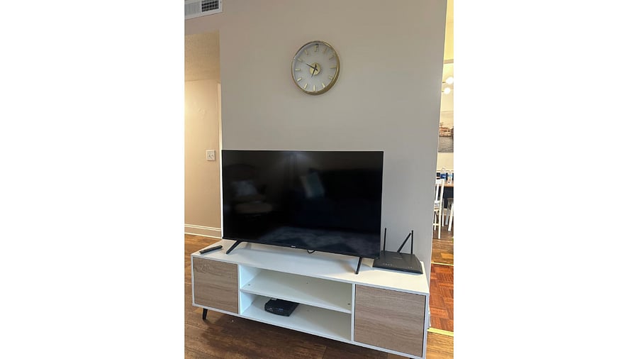 Living Room Smart TV with WiFi.