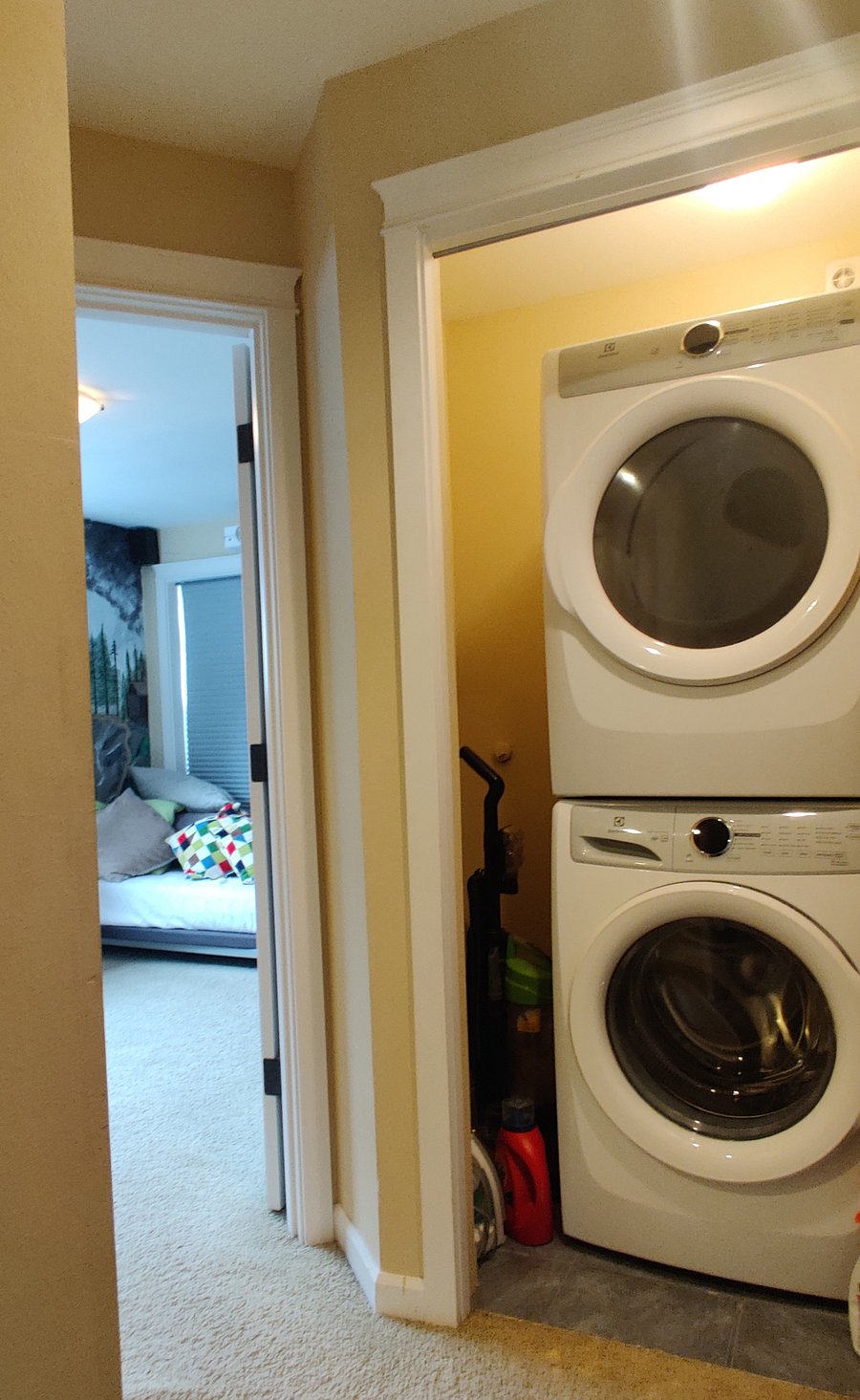 Laundry and Movie Rooms