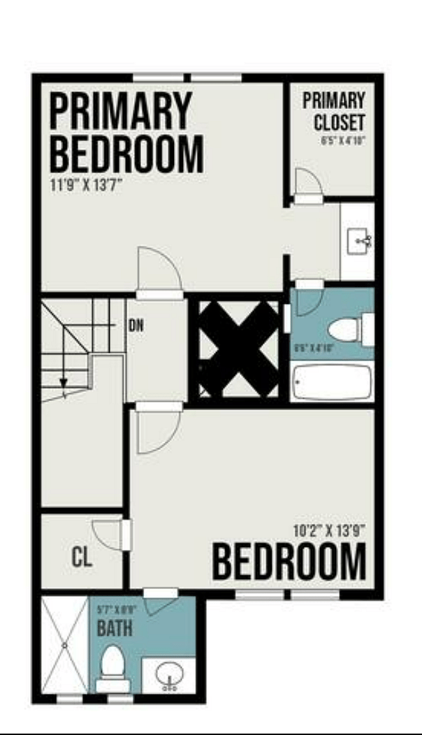 Upstairs Floor Plan