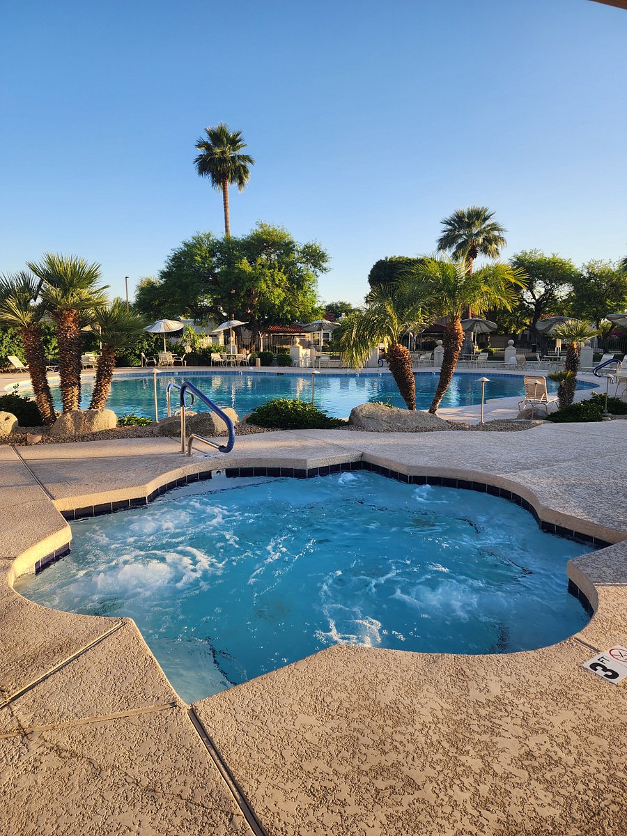 Hot tub and pool