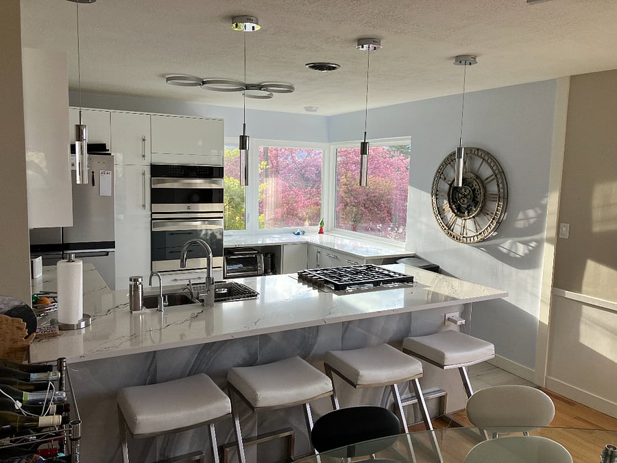 Upstairs kitchen