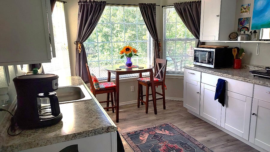 Fully accessorized kitchen