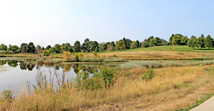 Barnum Lake located in Barnum Park