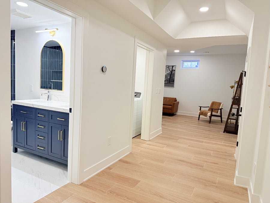 Spacious hallway