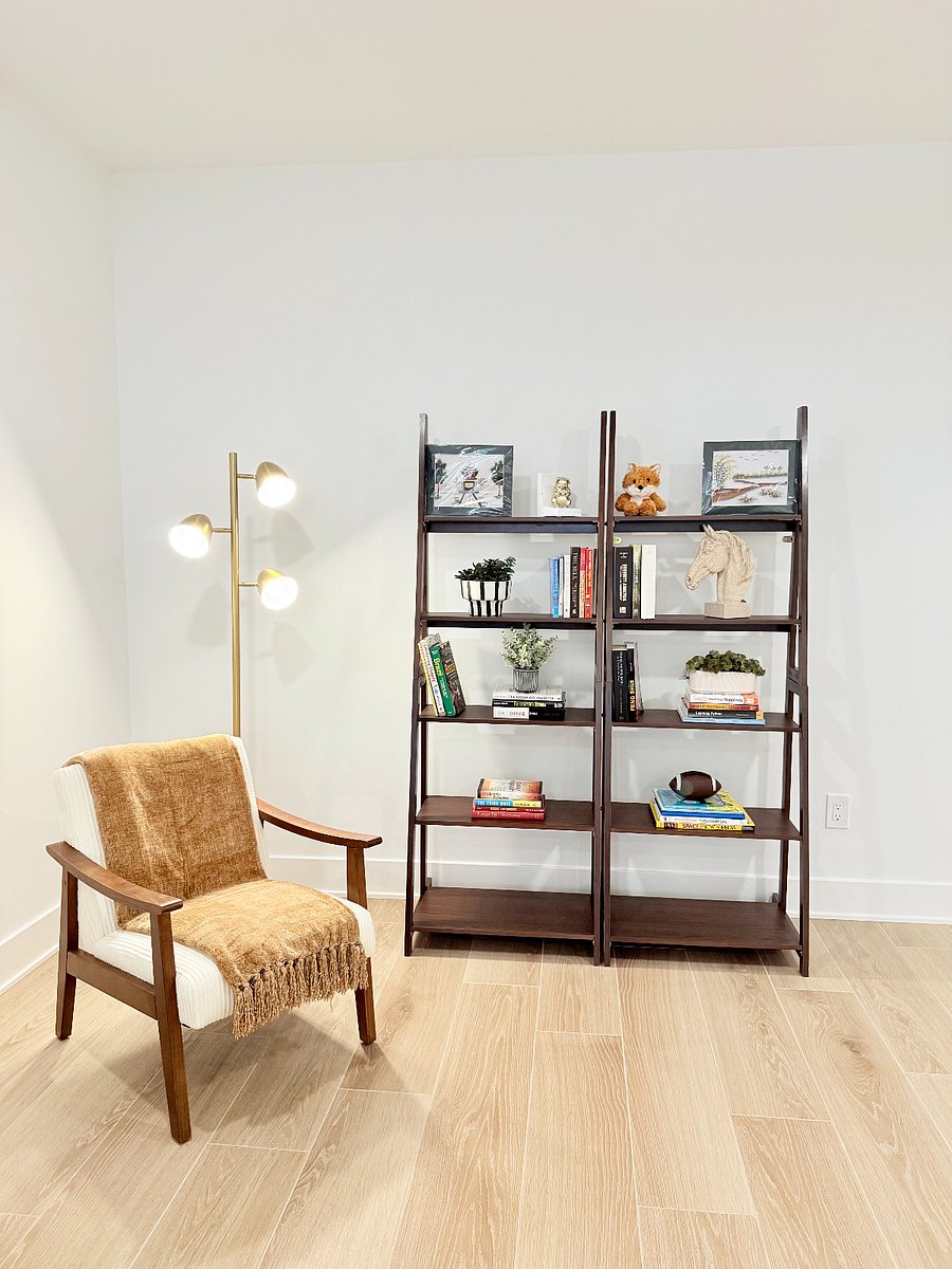 Cozy reading nook