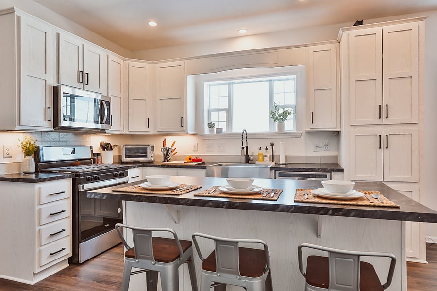 Kitchen and Island Seating