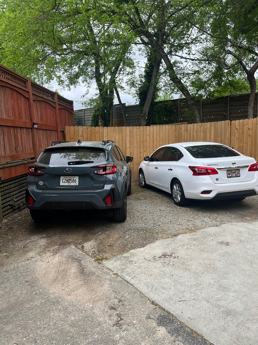 Back parking lot