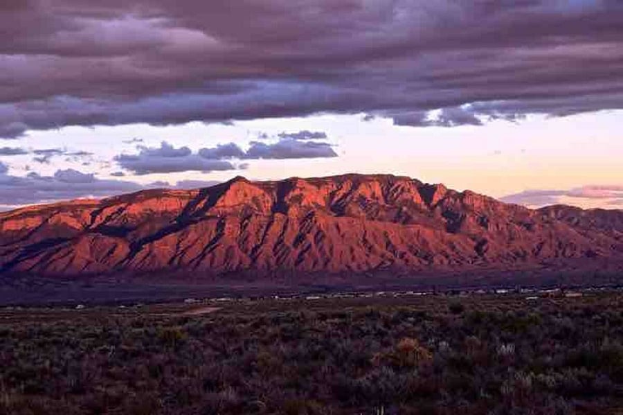 Beautiful Sandia Mountains