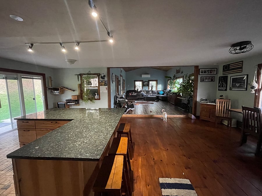 open concept common area