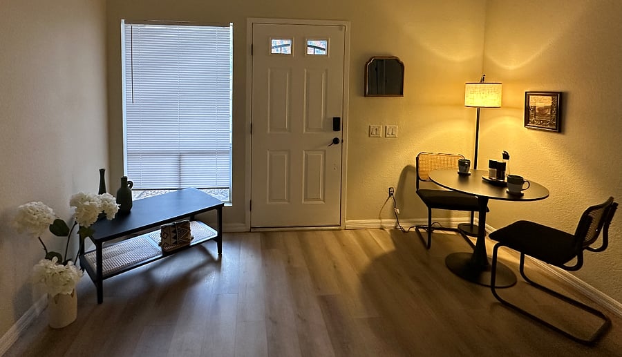 Living Room Front Door Entry.