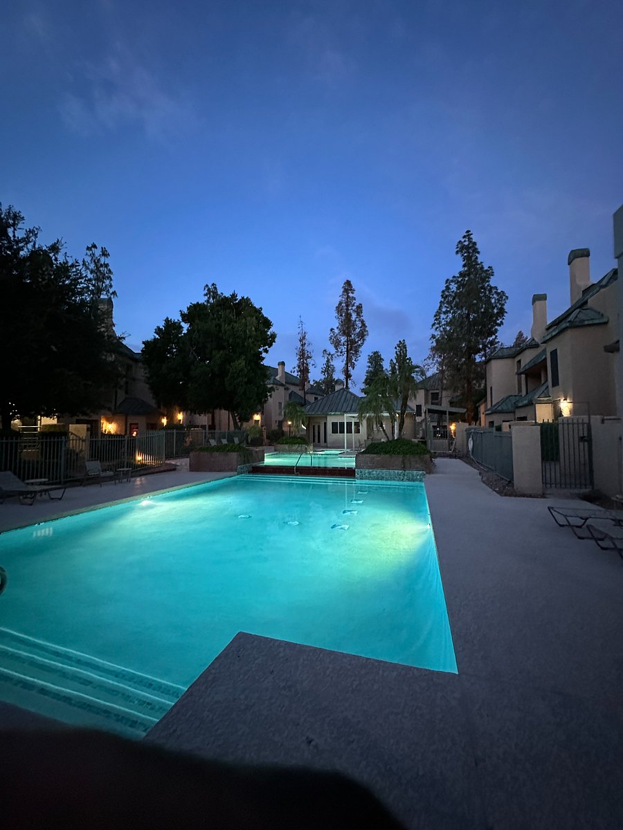 Private pool outside of the unit.