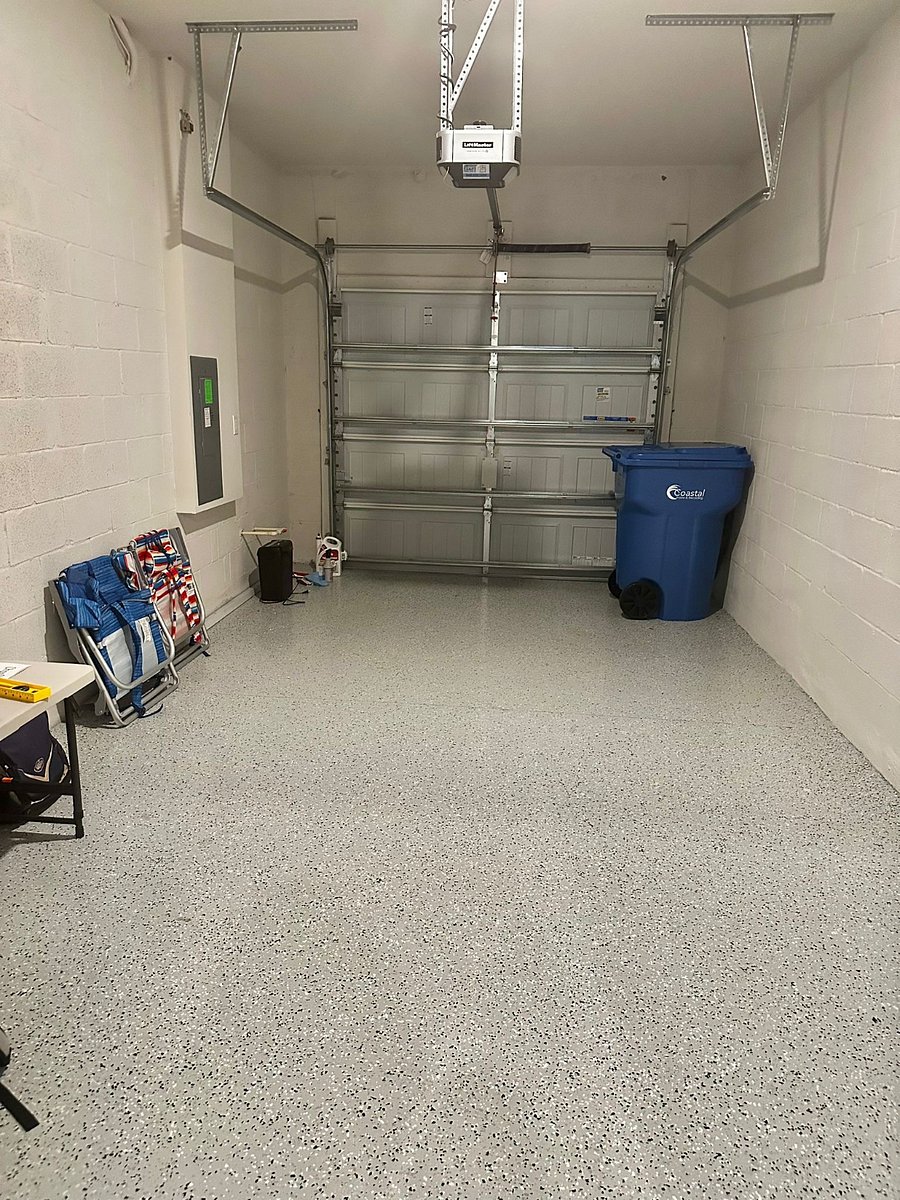 Attached garage for convenient parking and additional storage.