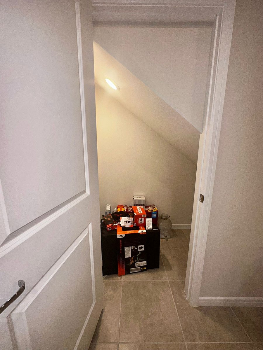 2 of 2 storage closets
